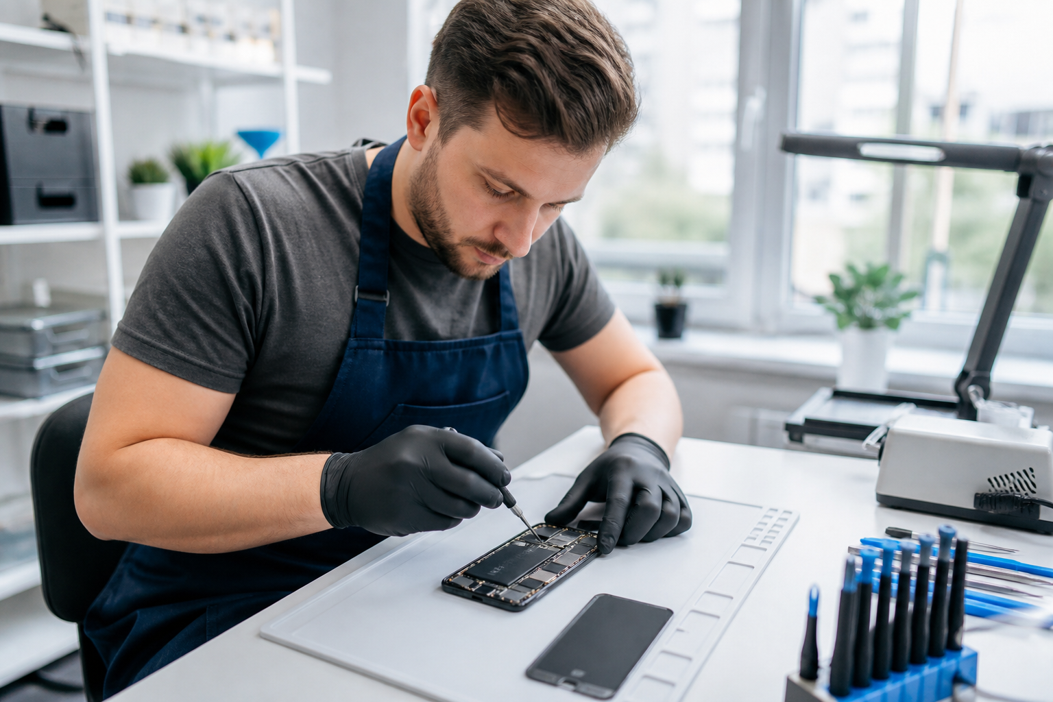 Réparation de téléphone et de tablette à Lille par un technicien iSmartFix